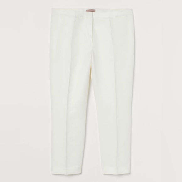 H&M - Plus size Slacks in Cream - Picture 2 of 2